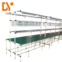 DY59 Industrial assembly line workbench by lean tube  for Workshop